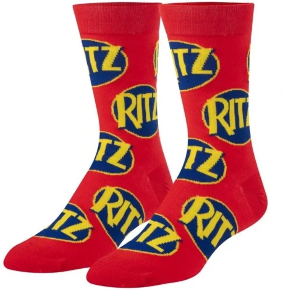 Mens Ritz Crackers Socks - Picture 2 of 3
